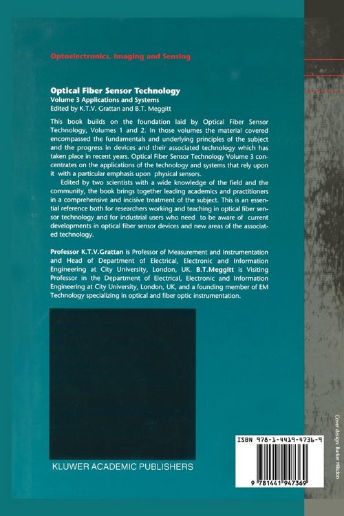 Produktbild: Optical Fiber Sensor Technology