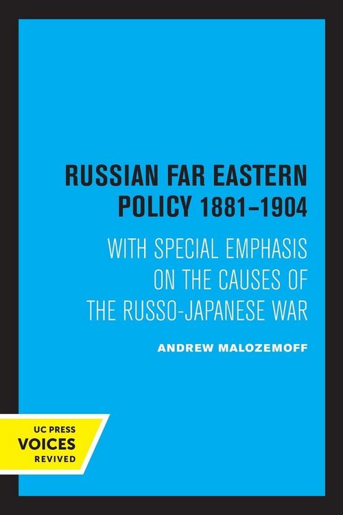 Produktbild: Russian Far Eastern Policy 1881-1904