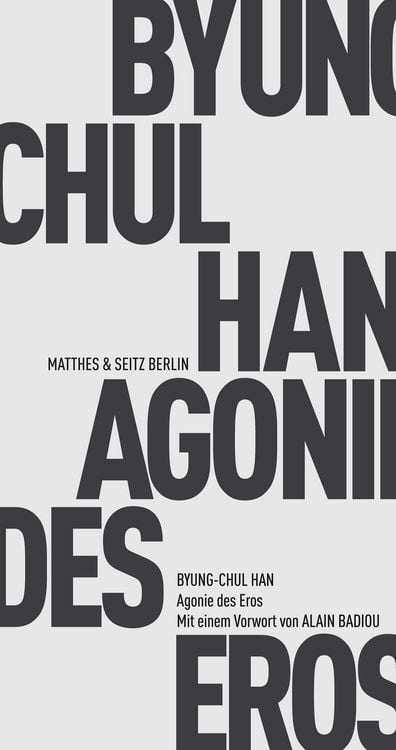 Produktbild: Agonie des Eros