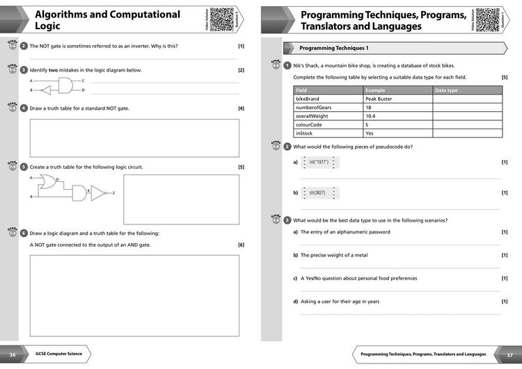 Produktbild: Ocr Gcse 9-1 Computer_gcse Gra