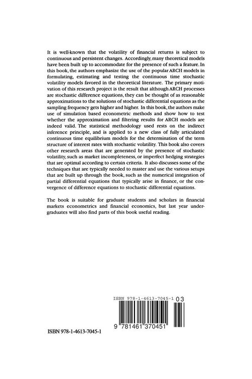 Produktbild: Stochastic Volatility in Financial Markets