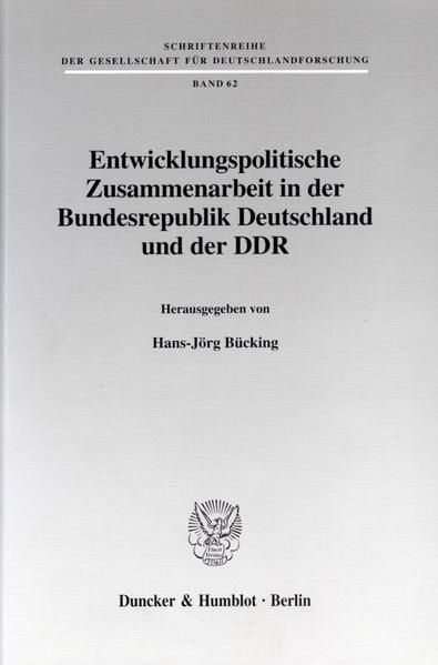 Produktbild: Entwicklungspolitische Zusammenarbeit in der Bundesrepublik Deutschland und der DDR.