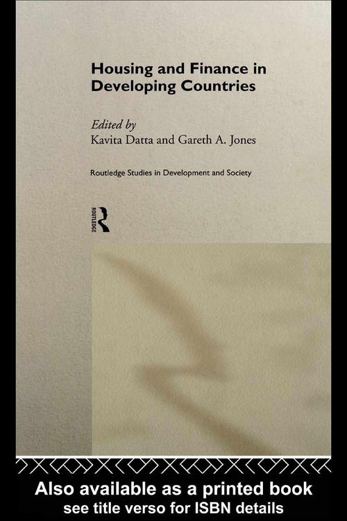 Produktbild: Housing and Finance in Developing Countries
