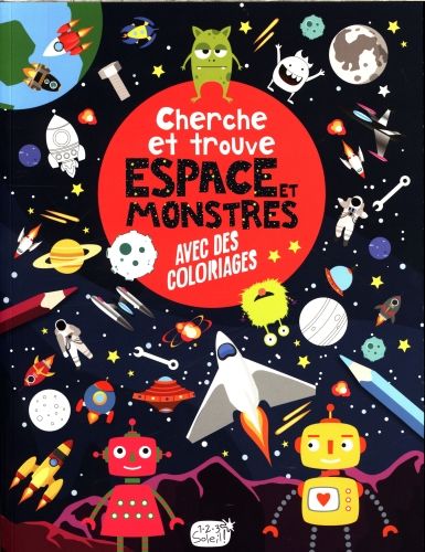 Produktbild: Cherche et trouve : espace et monstres : avec des coloriages