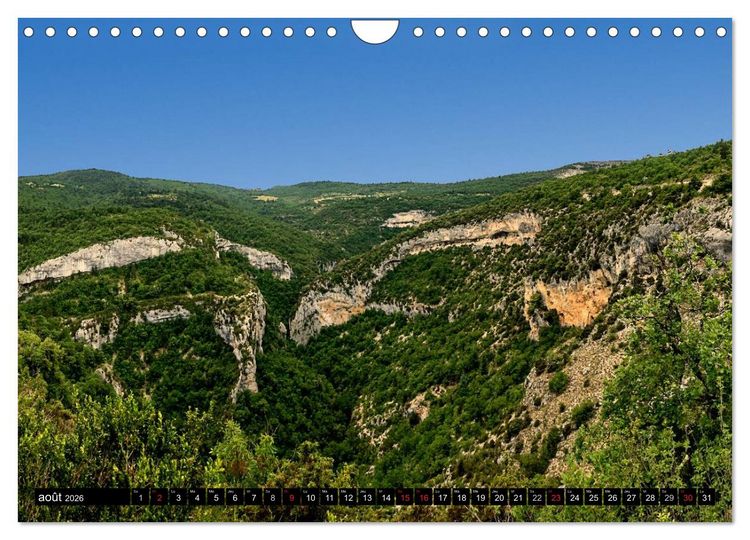 Produktbild: Un &eacute;t&eacute; en Provence dans le Luberon (Calendrier mural 2026 DIN A4 vertical), CALVENDO calendrier mensuel