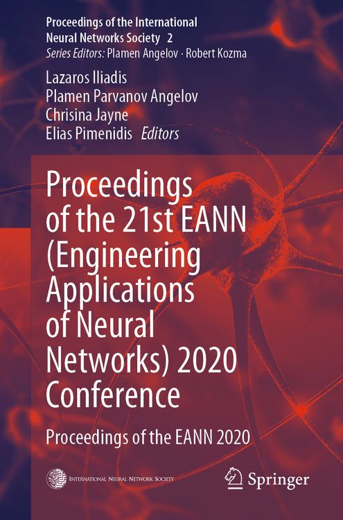 Produktbild: Proceedings of the 21st EANN (Engineering Applications of Neural Networks) 2020 Conference