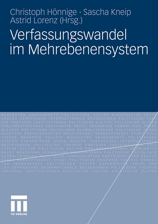 Produktbild: Verfassungswandel im Mehrebenensystem