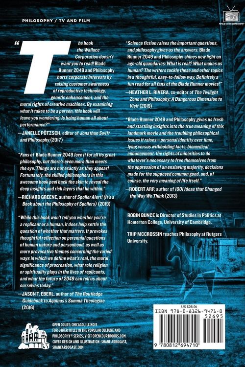 Produktbild: Blade Runner 2049 and Philosophy