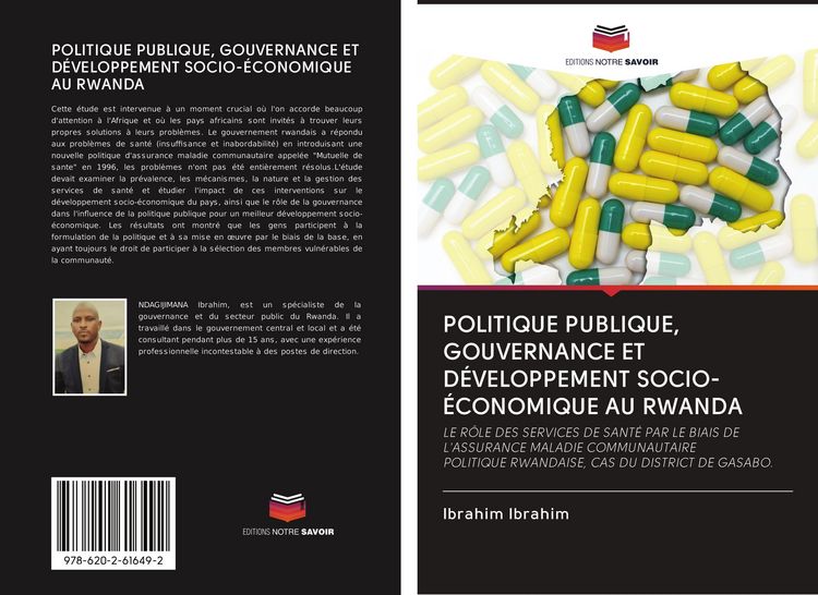 Produktbild: Politique Publique, Gouvernance Et D&eacute;veloppement Socio-&Eacute;conomique Au Rwanda
