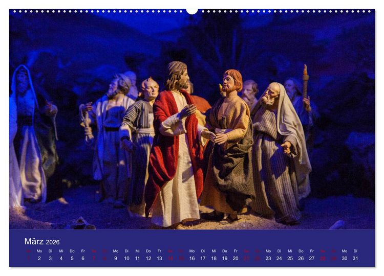 Produktbild: Passionskrippen (Wandkalender 2026 DIN A2 quer), CALVENDO Monatskalender
