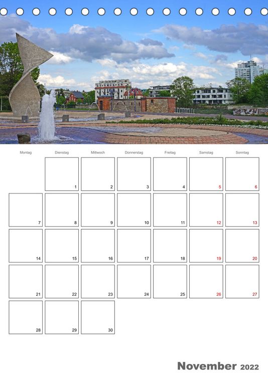 Produktbild: Urbanes Magdeburg (Tischkalender 2022 DIN A5 hoch)