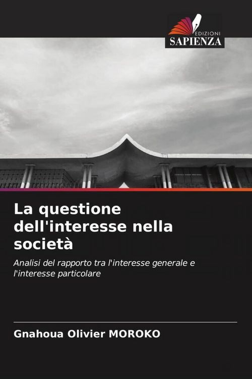 Produktbild: La questione dell'interesse nella societ&agrave;