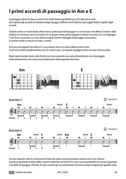 Produktbild: Chitarra Acustica: Metodo facile e veloce
