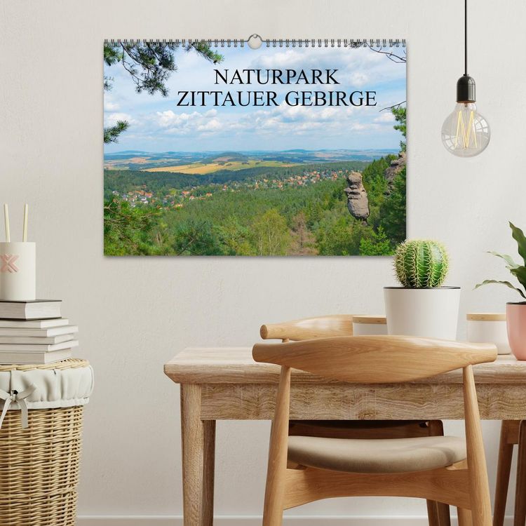 Produktbild: Naturpark Zittauer Gebirge (Wandkalender 2026 DIN A3 quer), CALVENDO Monatskalender