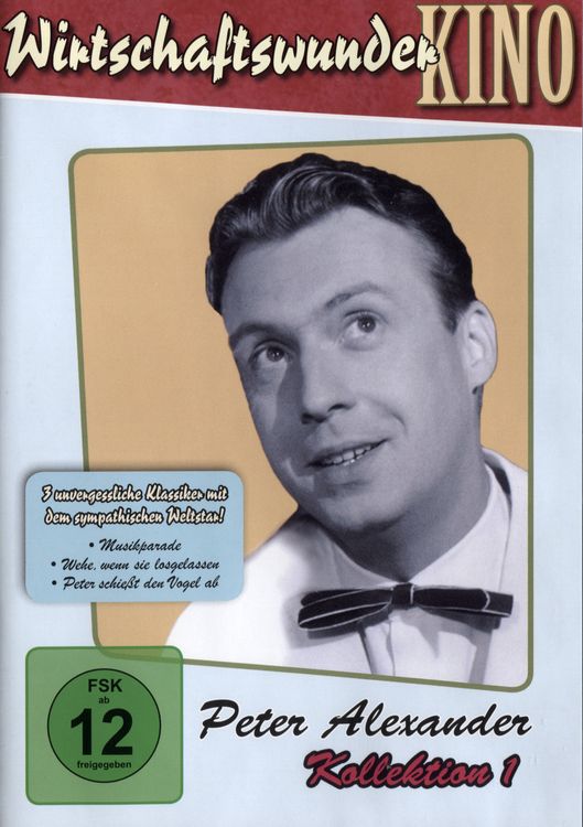 Produktbild: Wirtschaftswunder-Kino: Peter Alexander Kollection 1 [3 DVDs]