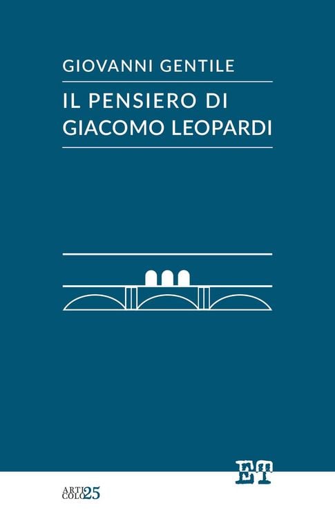 Produktbild: Il pensiero di Giacomo Leopardi