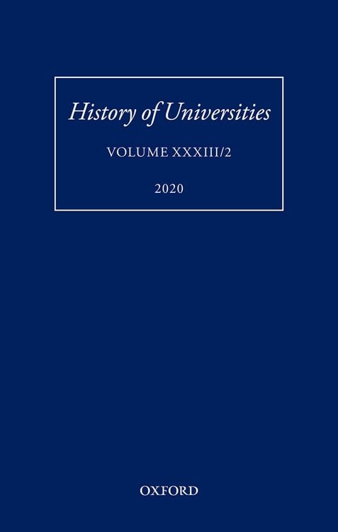 Produktbild: History of Universities Volume XXXIII/2