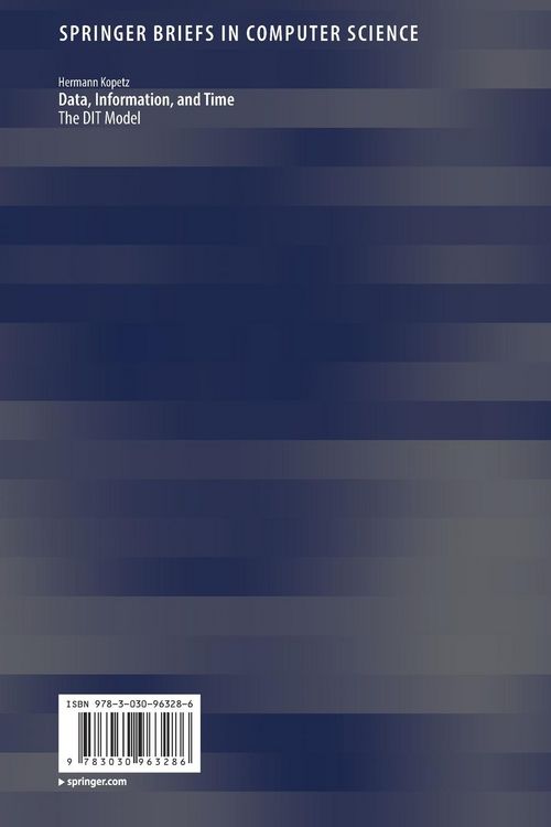 Produktbild: Data, Information, and Time