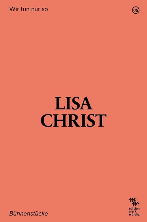 Bild vom Artikel Wir tun nur so vom Autor Lisa Christ