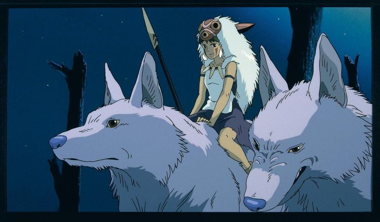 Prinzessin Mononoke - White Edition