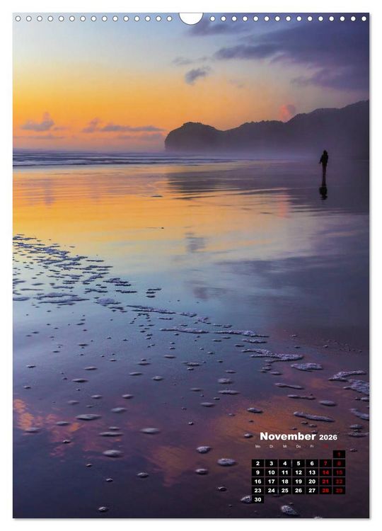 Produktbild: Neuseeland, Inseln der Tr&auml;ume (Wandkalender 2026 DIN A3 hoch), CALVENDO Monatskalender