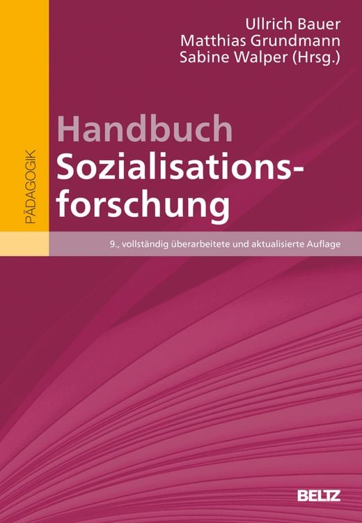 Produktbild: Handbuch Sozialisationsforschung