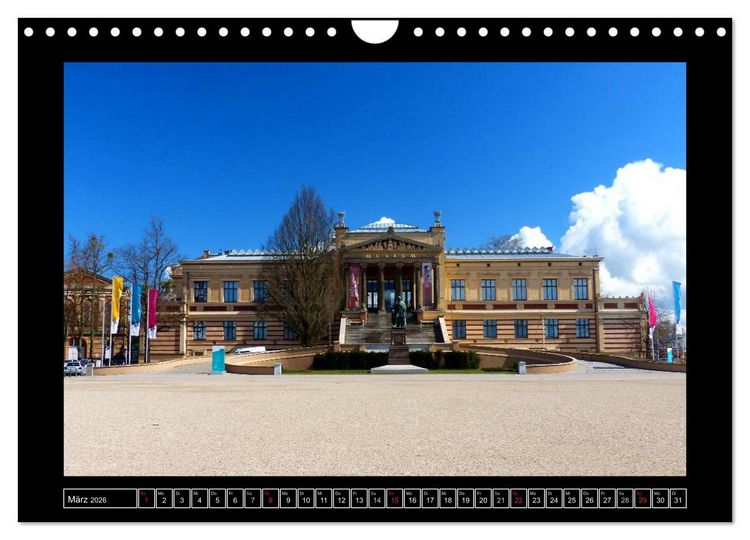 Produktbild: Residenzstadt Schwerin (Wandkalender 2026 DIN A4 quer), CALVENDO Monatskalender