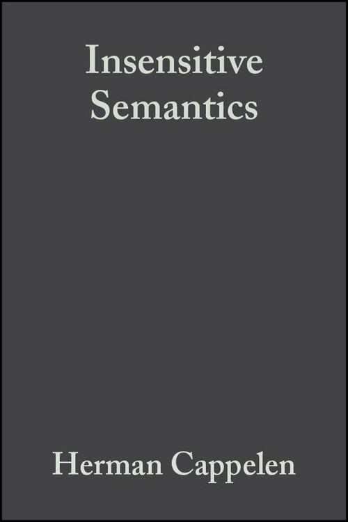 Produktbild: Insensitive Semantics