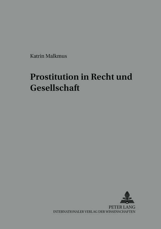 Produktbild: Prostitution in Recht und Gesellschaft
