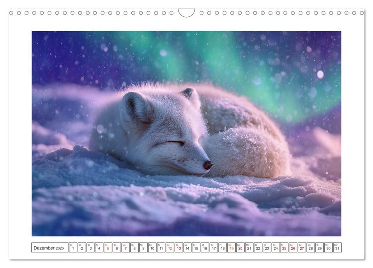 Produktbild: Magie der Wildnis (Wandkalender 2026 DIN A3 quer), CALVENDO Monatskalender