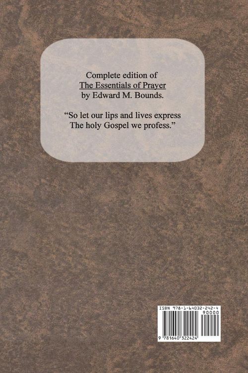 Produktbild: The Essentials of Prayer