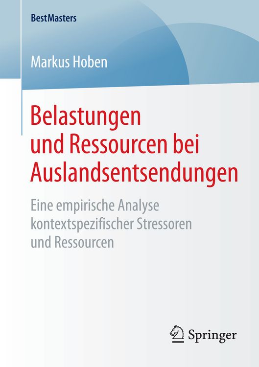 Produktbild: Belastungen und Ressourcen bei Auslandsentsendungen