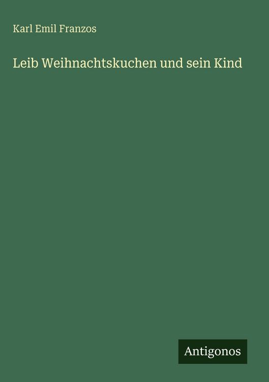Produktbild: Leib Weihnachtskuchen und sein Kind