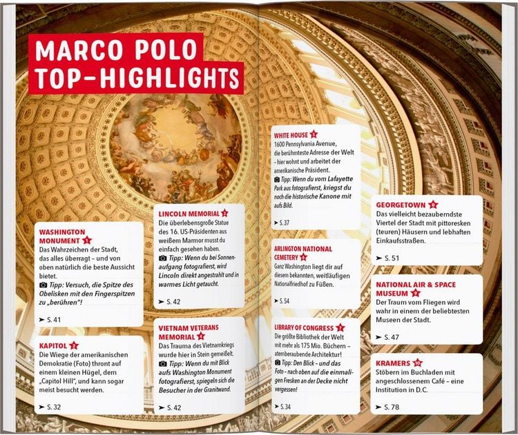 Produktbild: MARCO POLO Reisef&uuml;hrer Washington, D.C.