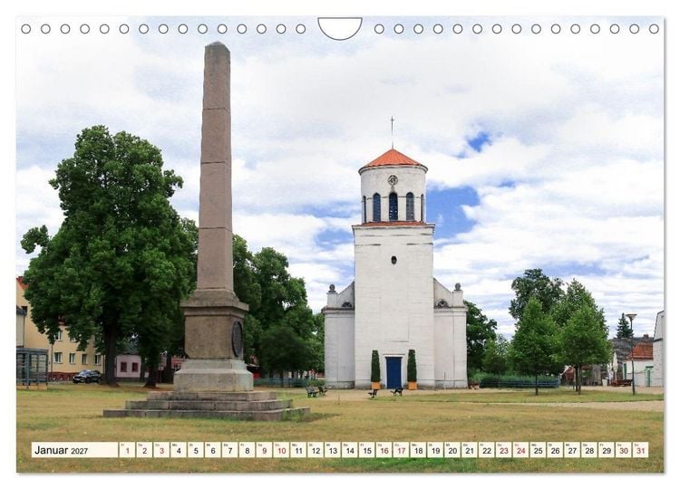 Produktbild: M&auml;rkische Schweiz - Liebenswerte Orte (Wandkalender 2027 DIN A4 quer), CALVENDO Monatskalender