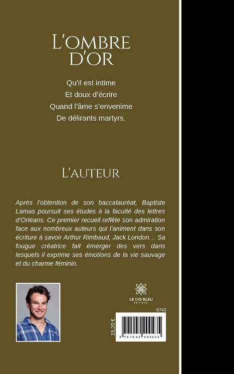 Produktbild: Baptiste Lamas: L'ombre d'or