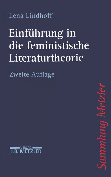 Produktbild: Einf&uuml;hrung in die feministische Literaturtheorie