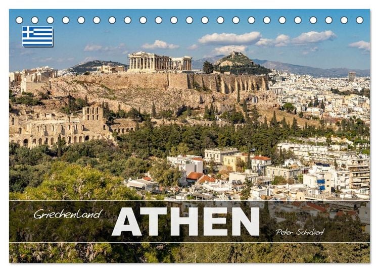 Produktbild: Griechenland - Athen (Tischkalender 2026 DIN A5 quer), CALVENDO Monatskalender