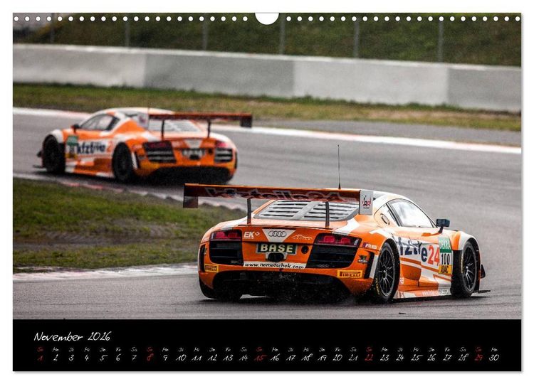 Produktbild: EMOTIONS ON THE GRID - GT Masters (Wandkalender 2026 DIN A3 quer), CALVENDO Monatskalender