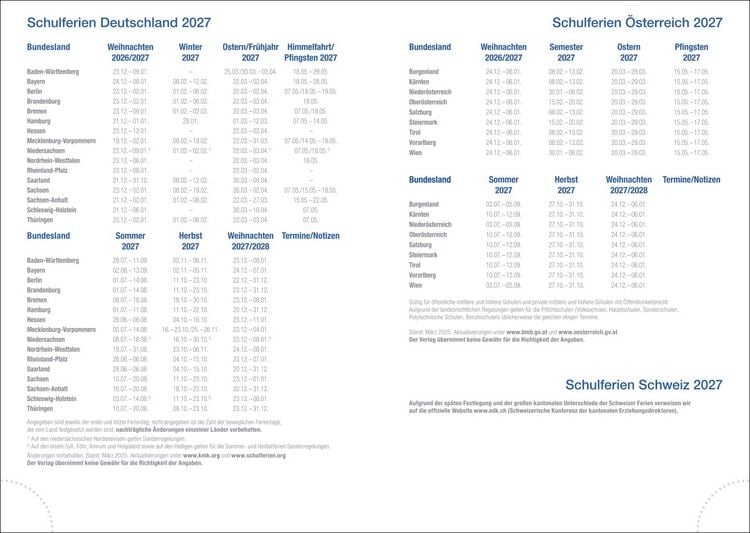 Produktbild: Wochen-Cheftimer A5, Alu silber 2027