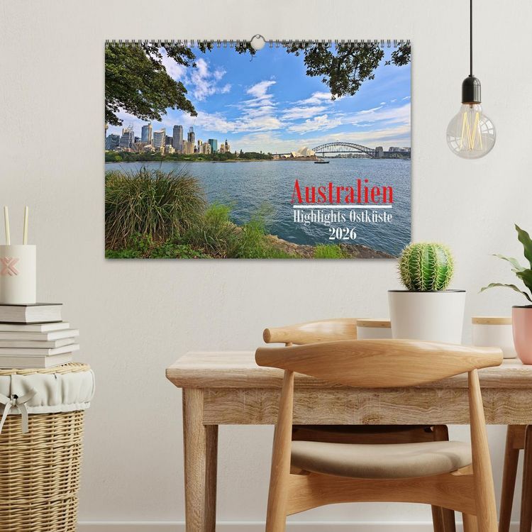 Produktbild: Australien - Highlights Ostk&uuml;ste (Wandkalender 2026 DIN A3 quer), CALVENDO Monatskalender