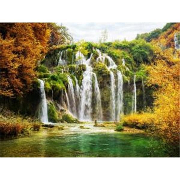 Produktbild: PRACHT Diamond Painting Wasserfall 50x40cm