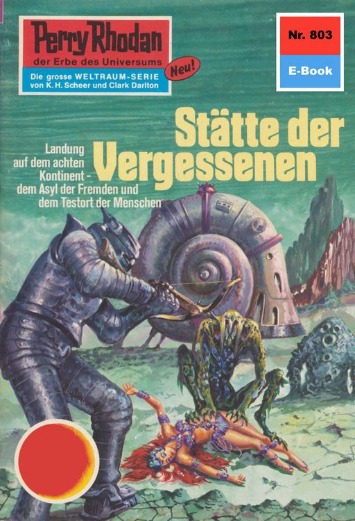 Produktbild: Perry Rhodan 803: St&auml;tte der Vergessenen