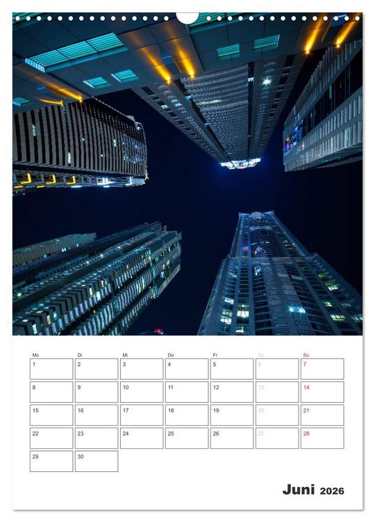 Produktbild: Vertical Dubai 2026 (Wandkalender 2026 DIN A3 hoch), CALVENDO Monatskalender