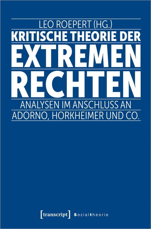 Produktbild: Kritische Theorie der extremen Rechten