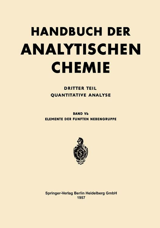Produktbild: Elemente der F&uuml;nften Nebengruppe