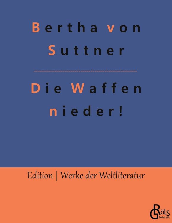 Produktbild: Die Waffen nieder!