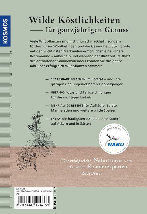 Produktbild: Unsere essbaren Wildpflanzen