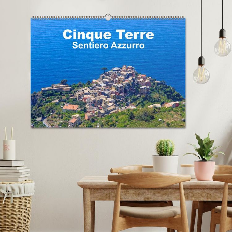 Produktbild: Cinque Terre Sentiero Azzurro (Wandkalender 2026 DIN A2 quer), CALVENDO Monatskalender