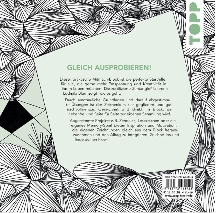 Produktbild: Zentangle&reg;. Der Quick-Start-Block